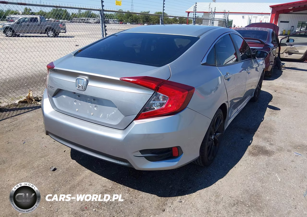 2017 Honda Civic Lx VIN:19XFC2F57HE069433 - 4