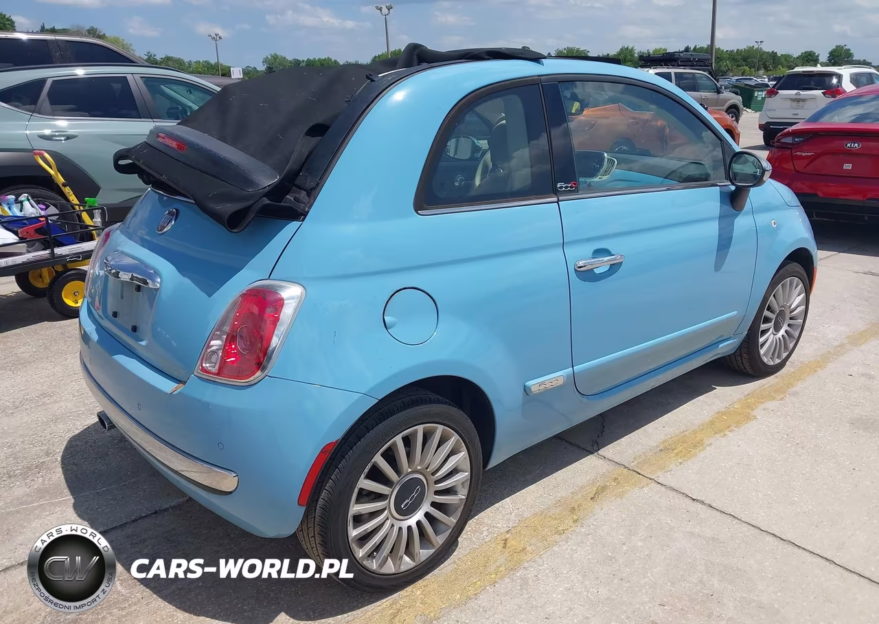 2017 Fiat 500C Lounge VIN:3C3CFFER1HT579136 - 4