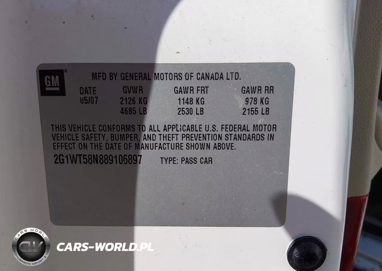 2008 Chevrolet Impala Lt VIN:2G1WT58N889106897 - 9