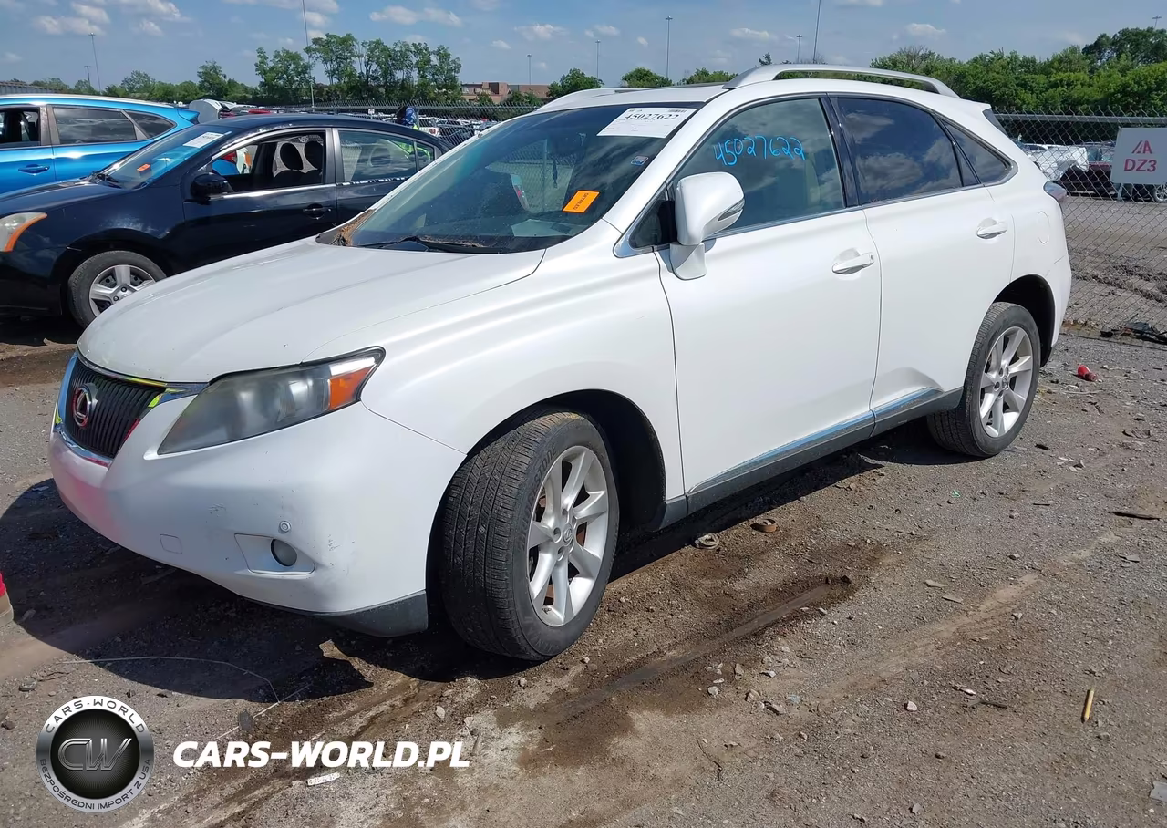 2010 Lexus Rx 350 VIN:2T2ZK1BA4AC020025 - 2
