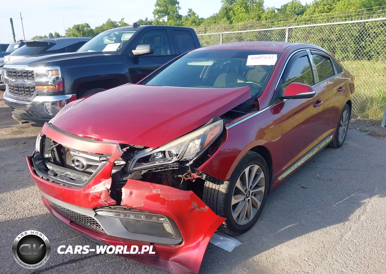 2015 Hyundai Sonata Sport VIN:5NPE34AF8FH167189 - 2