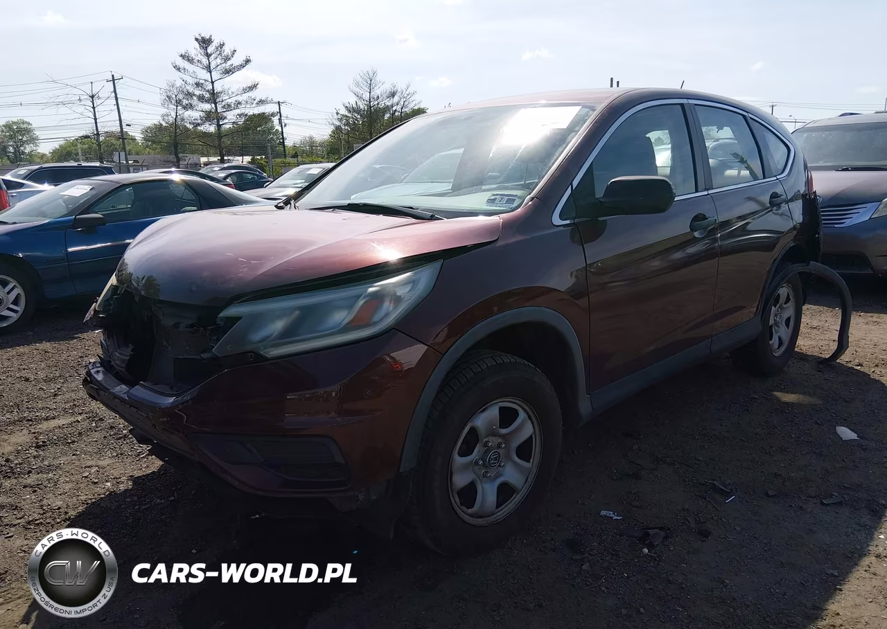 2015 Honda Cr-V Lx VIN:5J6RM4H37FL090248 - 2