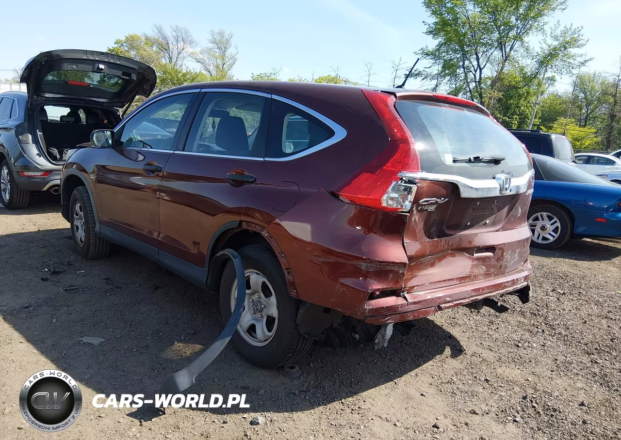 2015 Honda Cr-V Lx VIN:5J6RM4H37FL090248 - 3