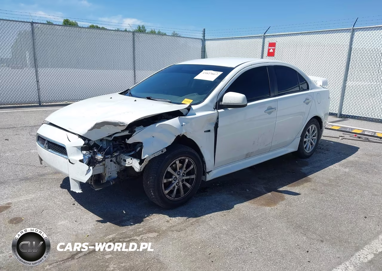 2011 Mitsubishi Lancer Es VIN:JA32U2FU1BU014325 - 2