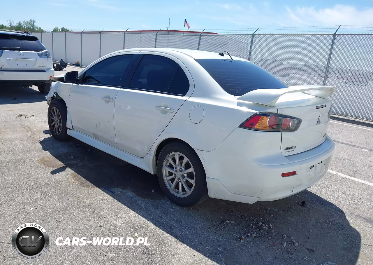 2011 Mitsubishi Lancer Es VIN:JA32U2FU1BU014325 - 3