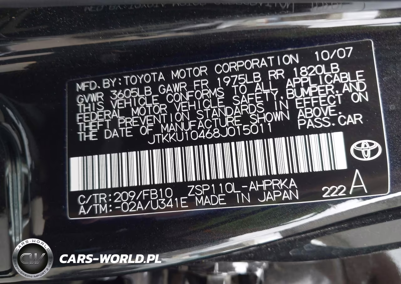 2008 Scion Xd VIN:JTKKU10468J015011 - 9