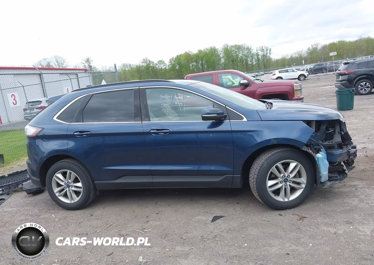 2017 Ford Edge Sel VIN:2FMPK3J92HBC01296 - 14
