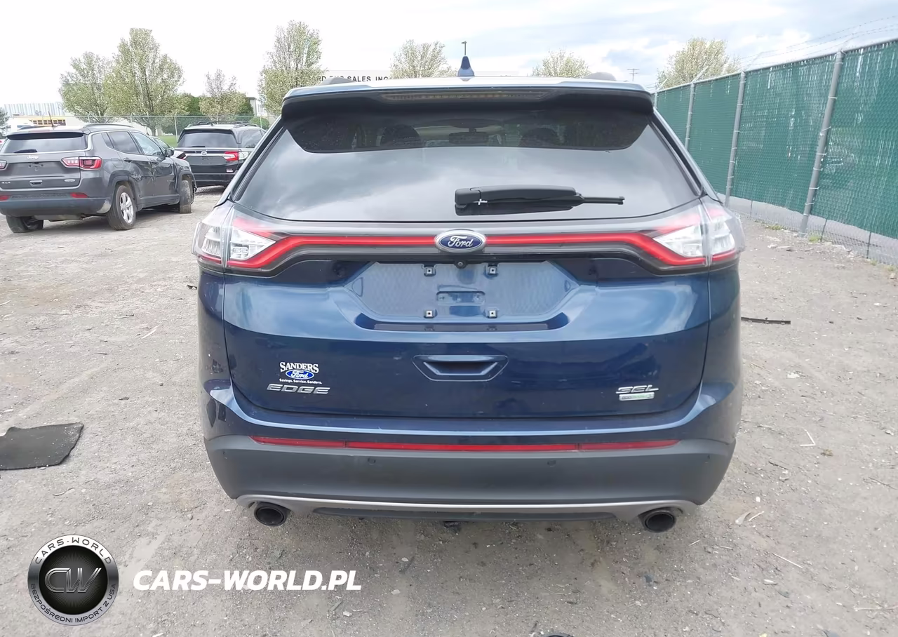 2017 Ford Edge Sel VIN:2FMPK3J92HBC01296 - 17