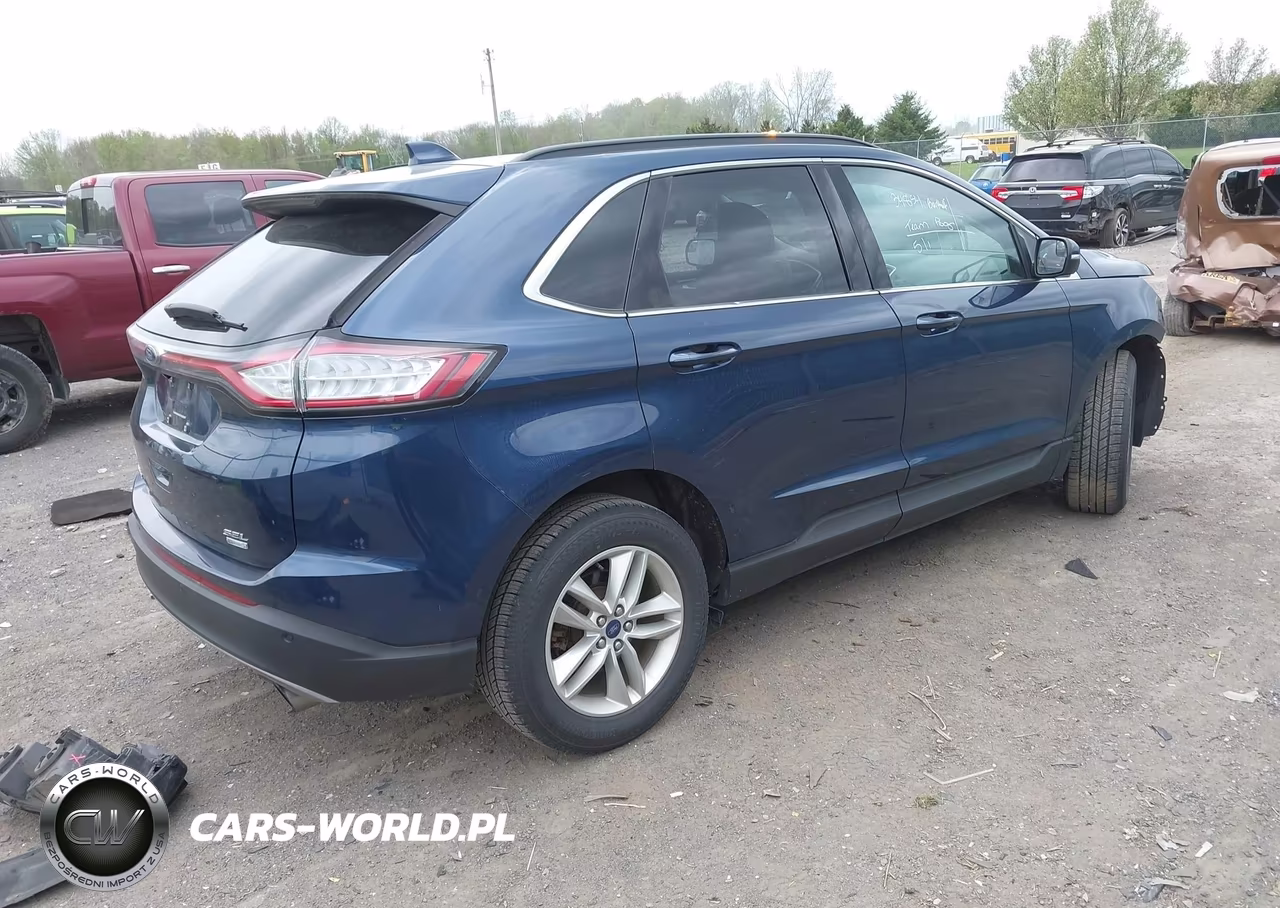 2017 Ford Edge Sel VIN:2FMPK3J92HBC01296 - 4