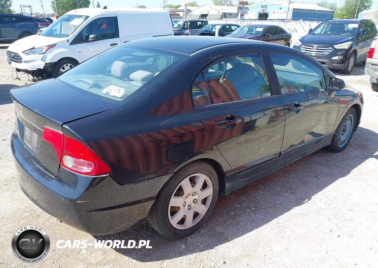 2008 Honda Civic Lx VIN:1HGFA16558L058410 - 4