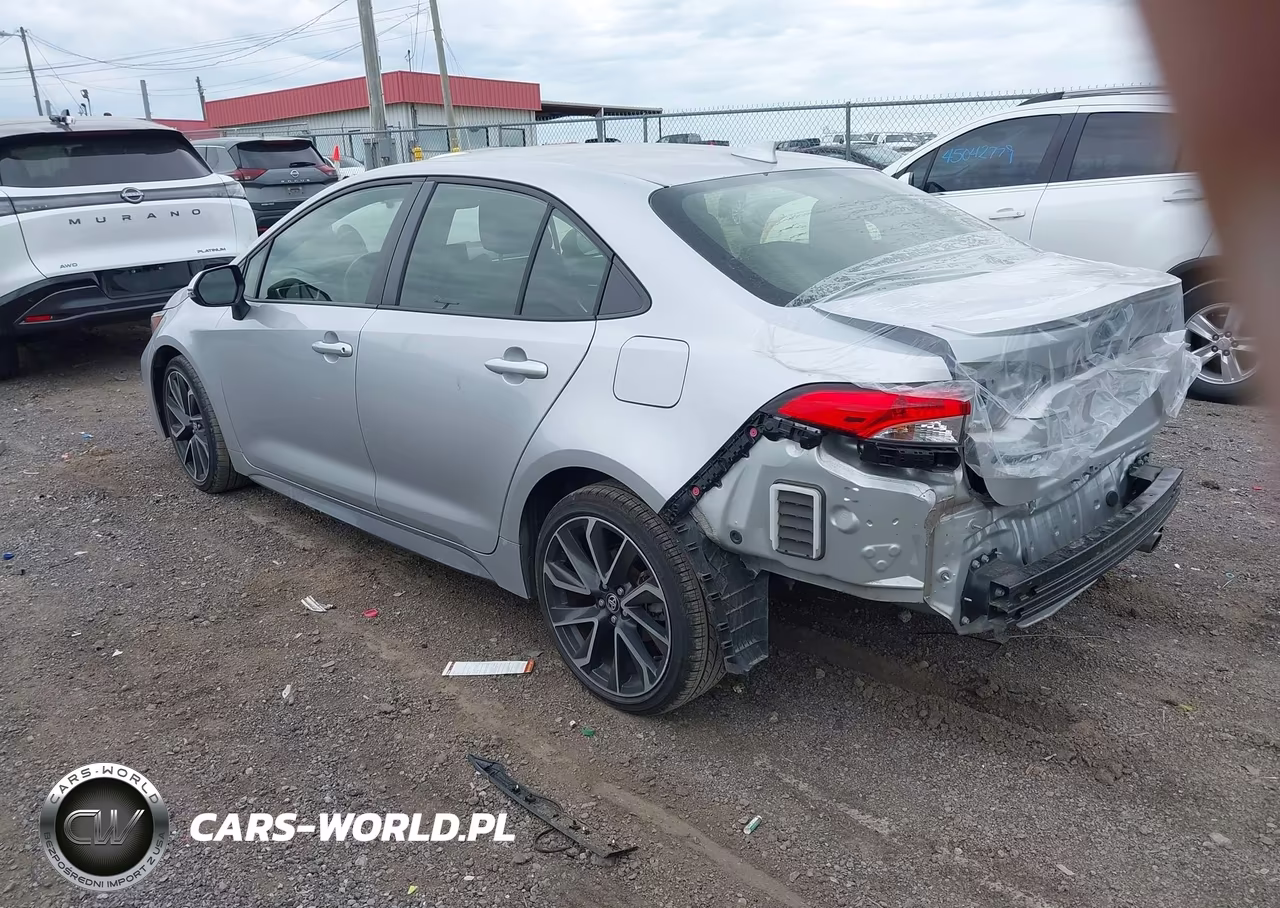2022 Toyota Corolla Se VIN:JTDS4MCE9N3511269 - 3