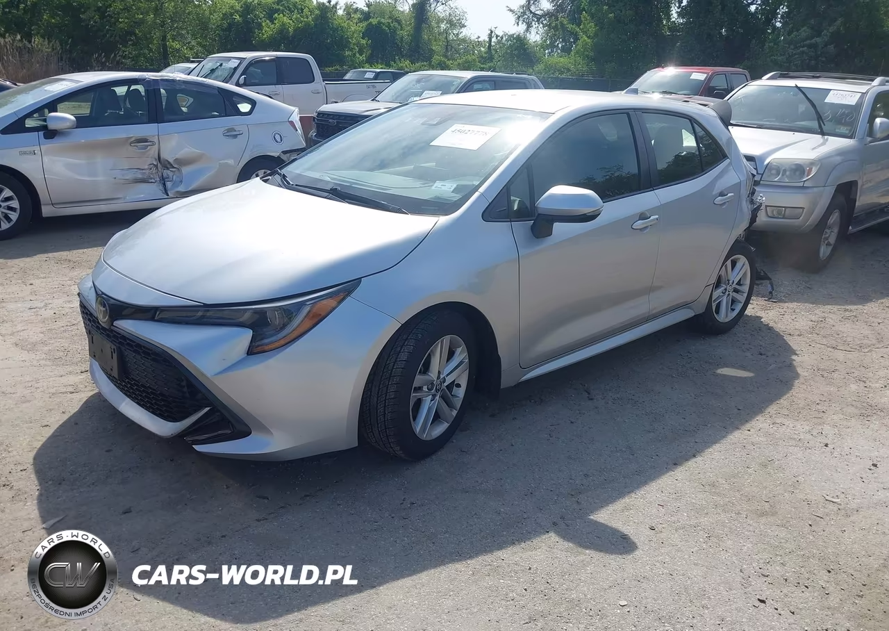 2019 Toyota Corolla Se VIN:JTNK4RBE3K3032822 - 2
