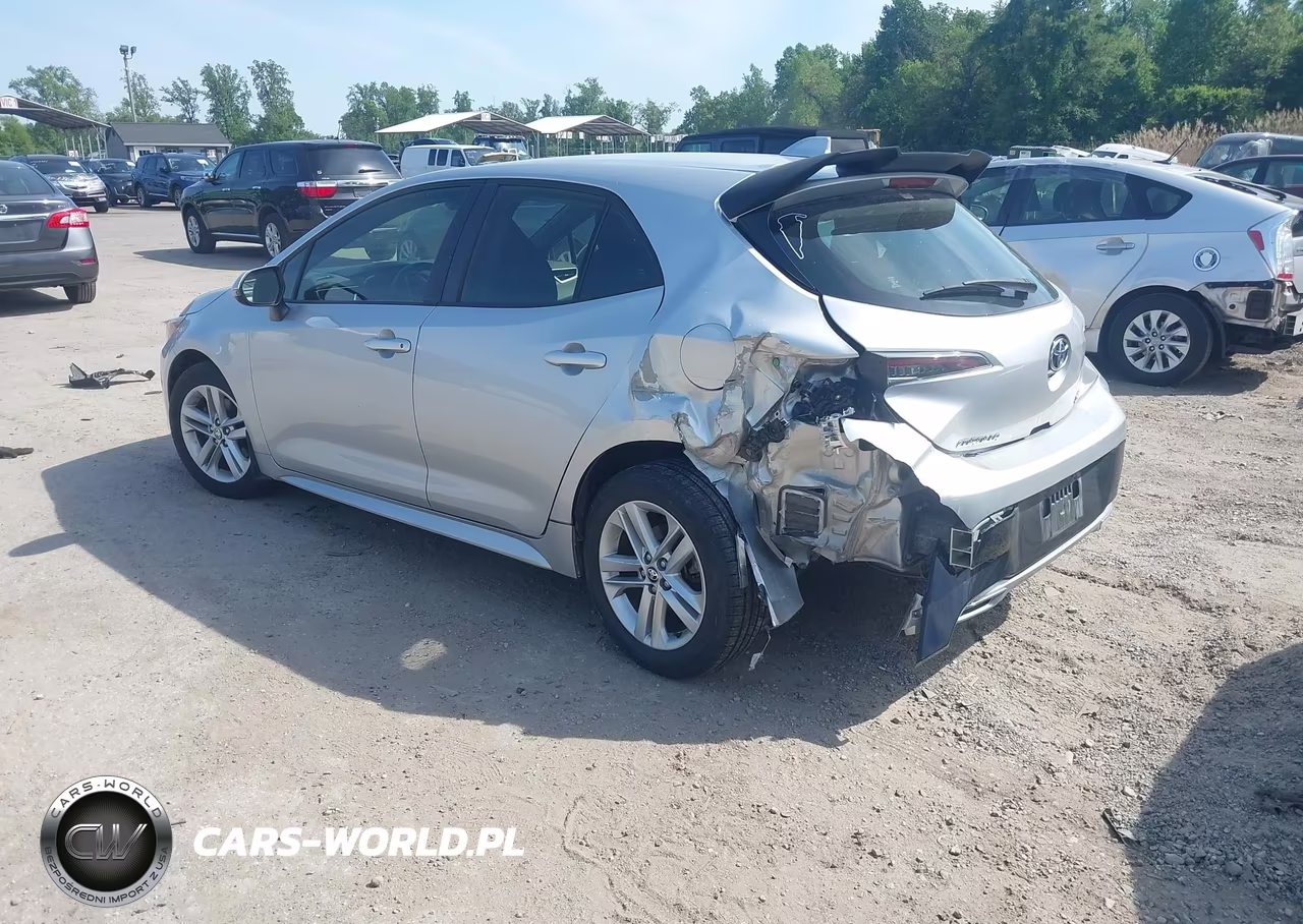 2019 Toyota Corolla Se VIN:JTNK4RBE3K3032822 - 3