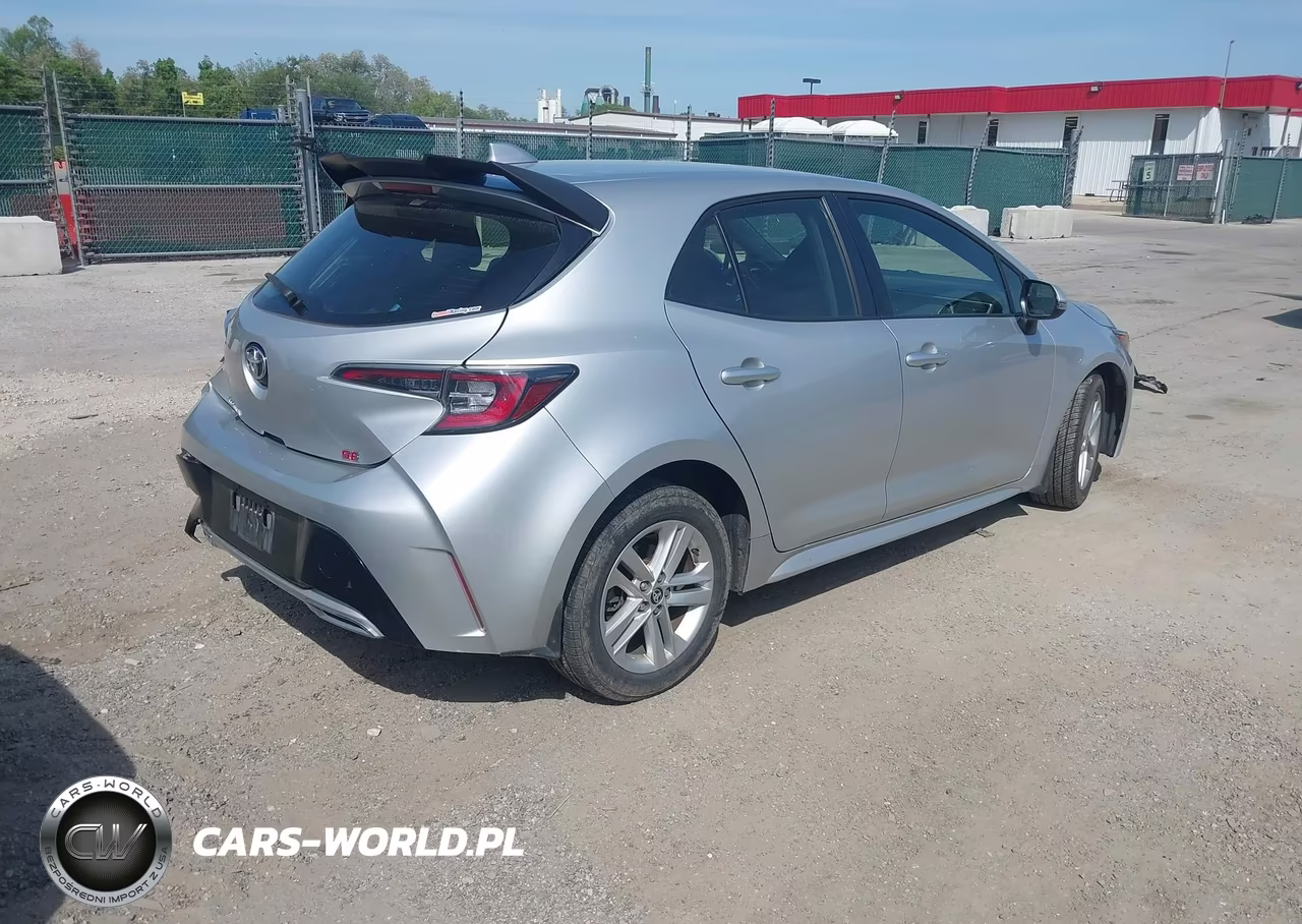 2019 Toyota Corolla Se VIN:JTNK4RBE3K3032822 - 4