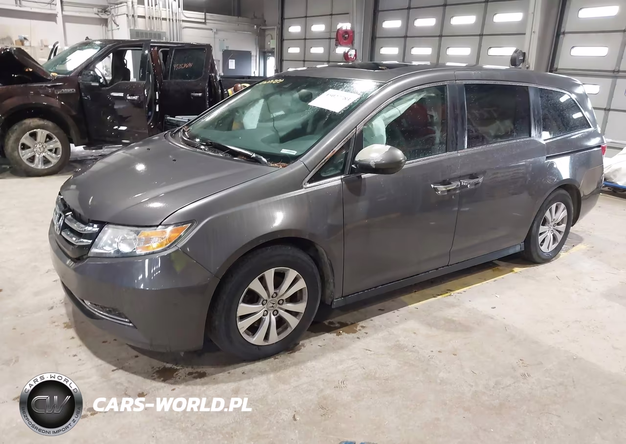 2014 Honda Odyssey Ex-L VIN:5FNRL5H66EB020461 - 2