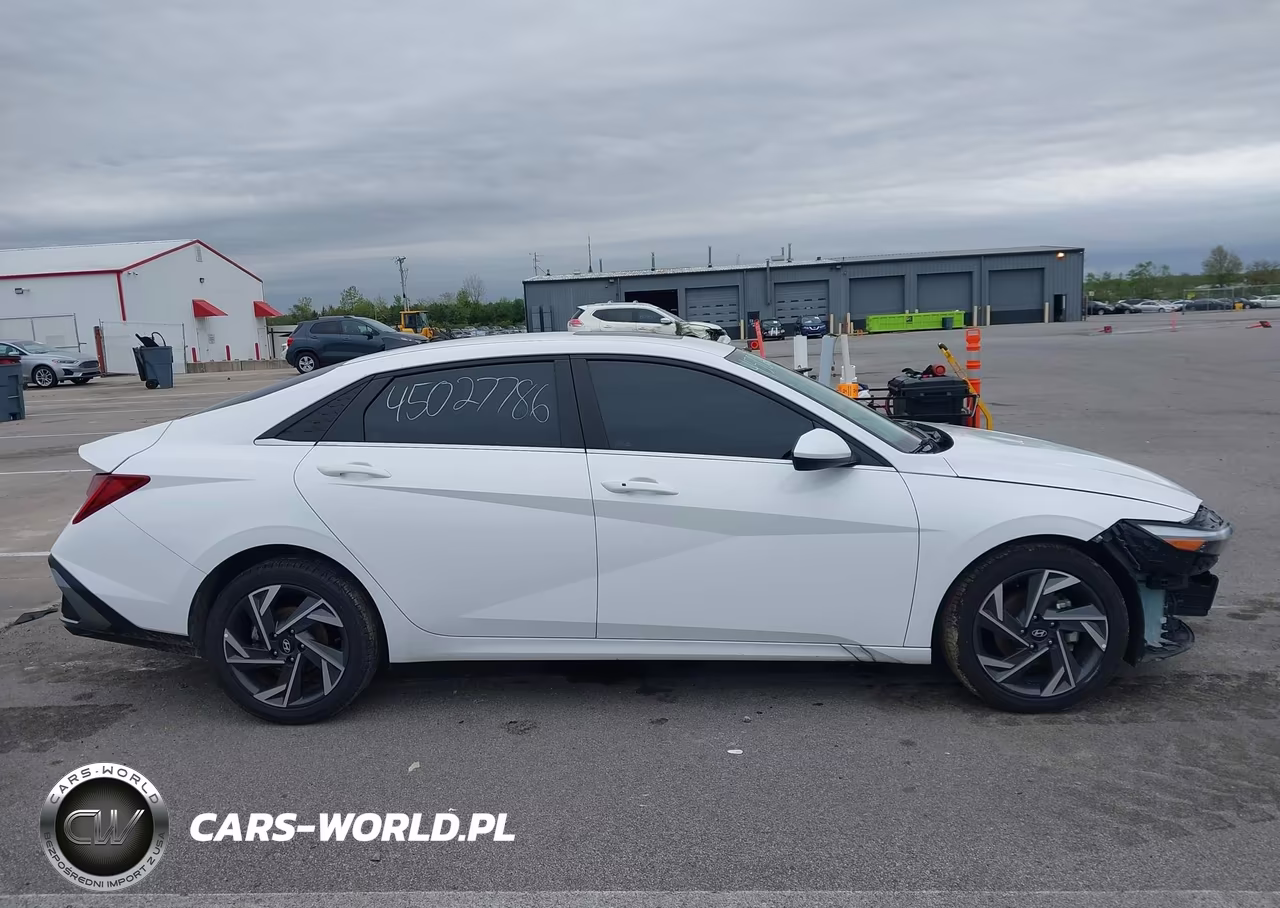 2024 Hyundai Elantra Sel VIN:KMHLS4DG6RU650670 - 14