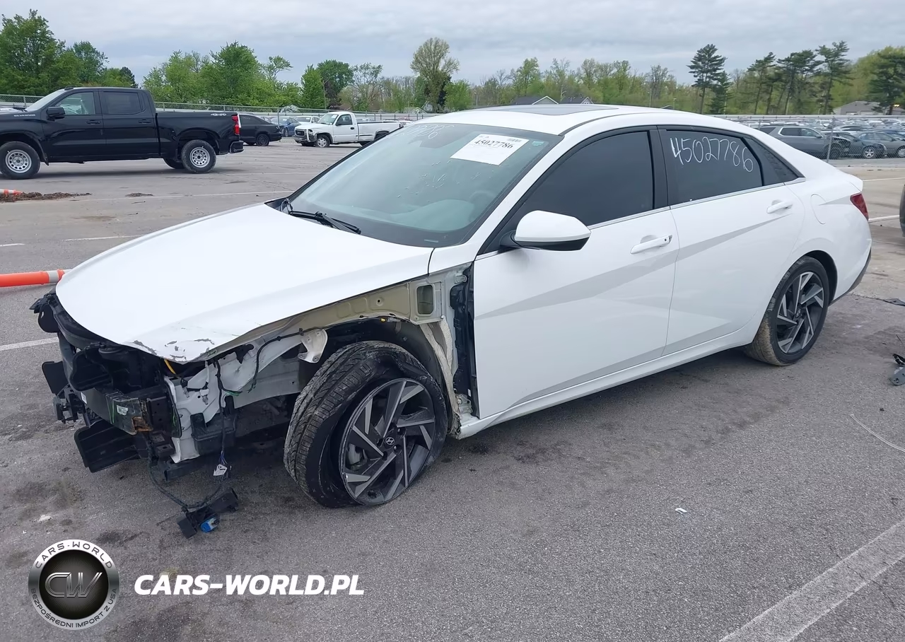 2024 Hyundai Elantra Sel VIN:KMHLS4DG6RU650670 - 2