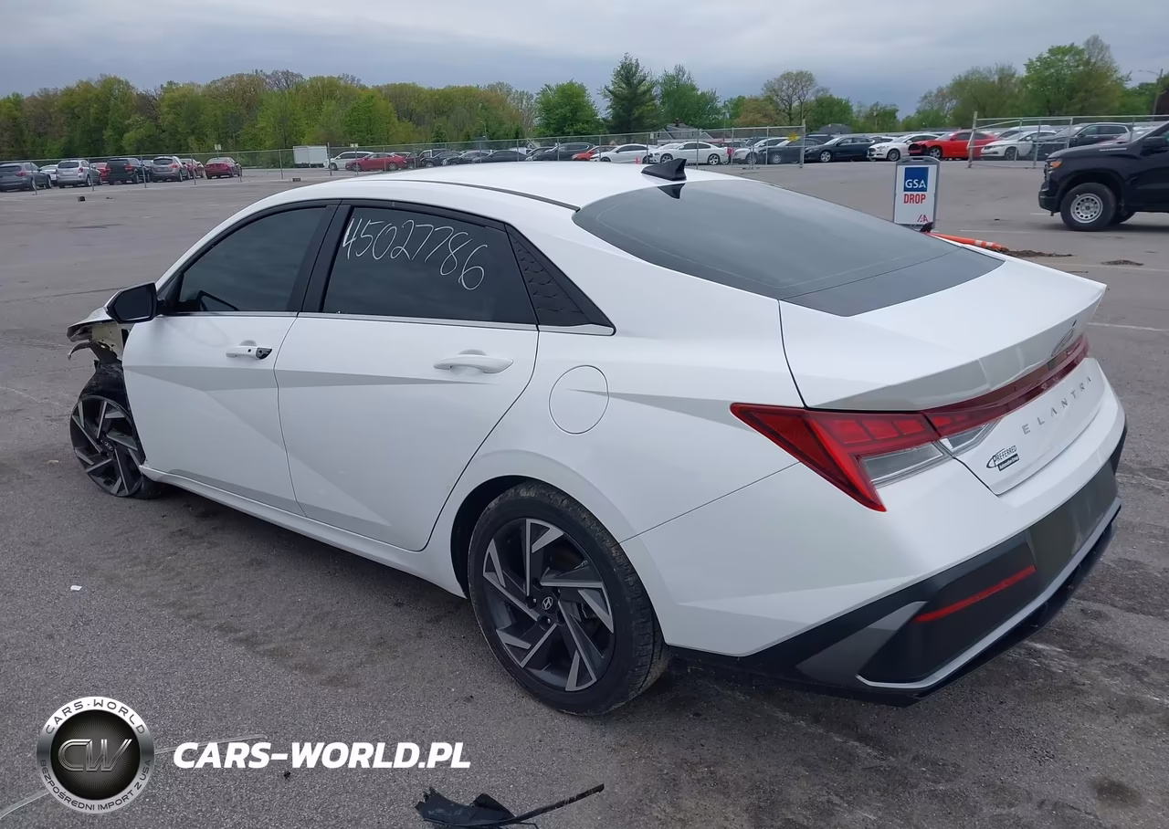 2024 Hyundai Elantra Sel VIN:KMHLS4DG6RU650670 - 3