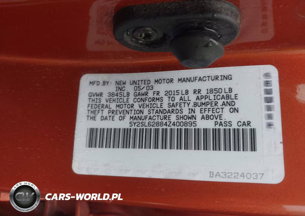 2004 Pontiac Vibe VIN:5Y2SL62884Z400895 - 9