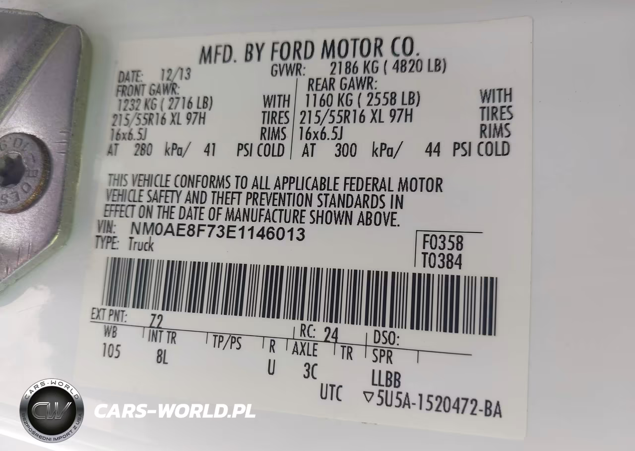 2014 Ford Transit Connect Xlt VIN:NM0AE8F73E1146013 - 9