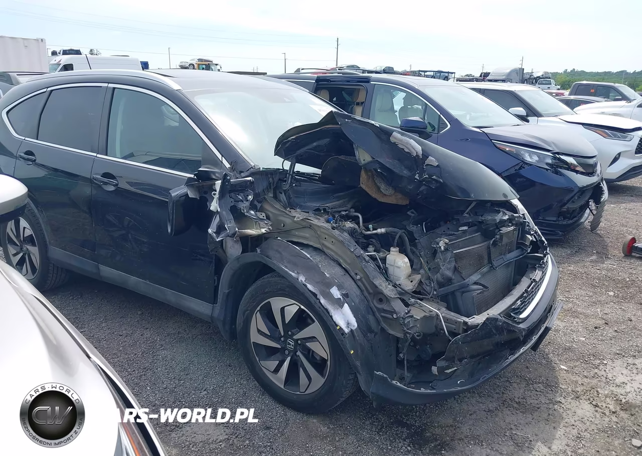 2016 Honda Cr-V Touring VIN:5J6RM3H95GL007593 - 13