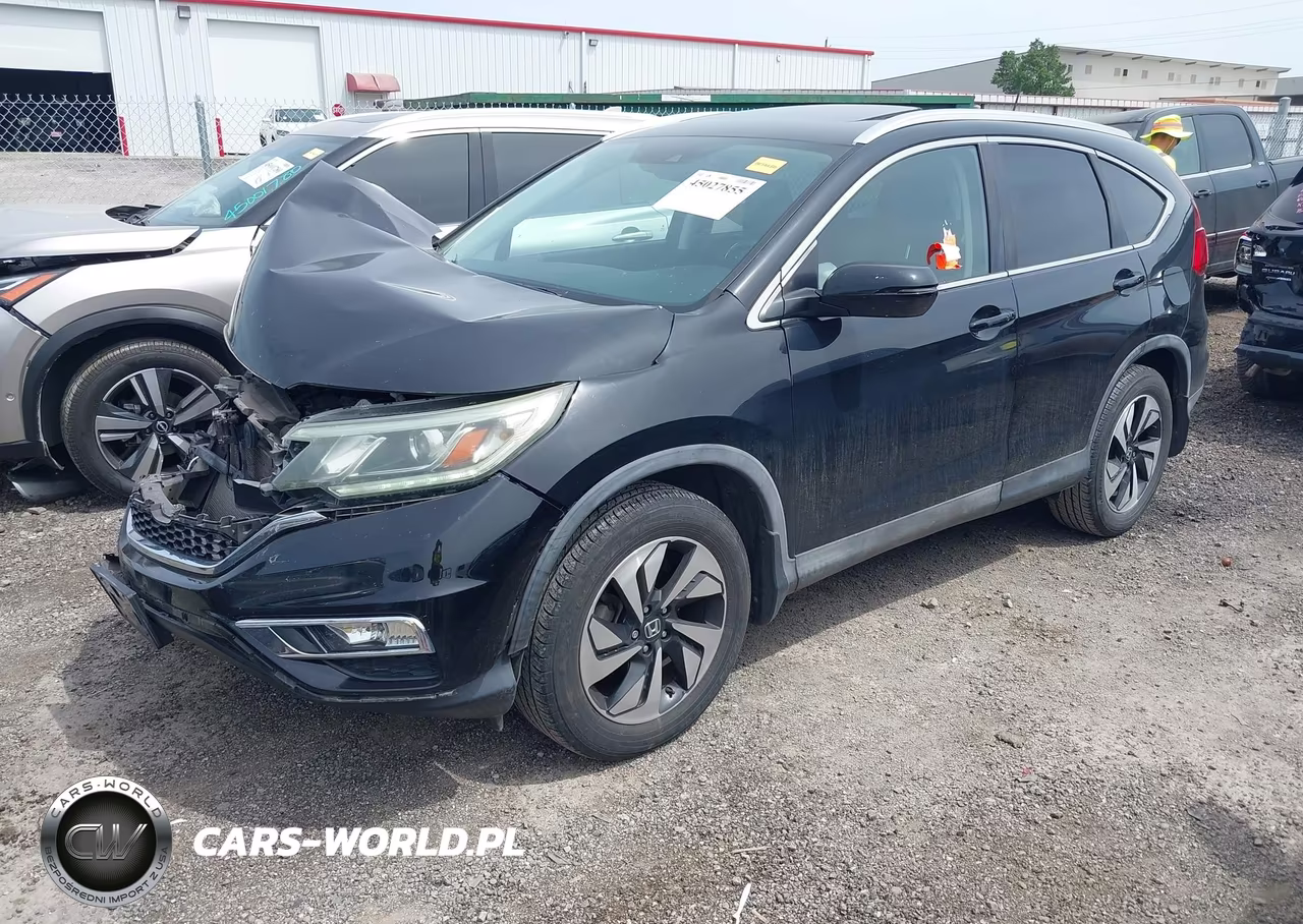2016 Honda Cr-V Touring VIN:5J6RM3H95GL007593 - 2