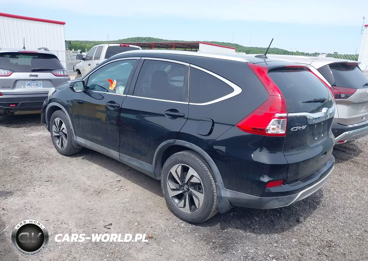 2016 Honda Cr-V Touring VIN:5J6RM3H95GL007593 - 3