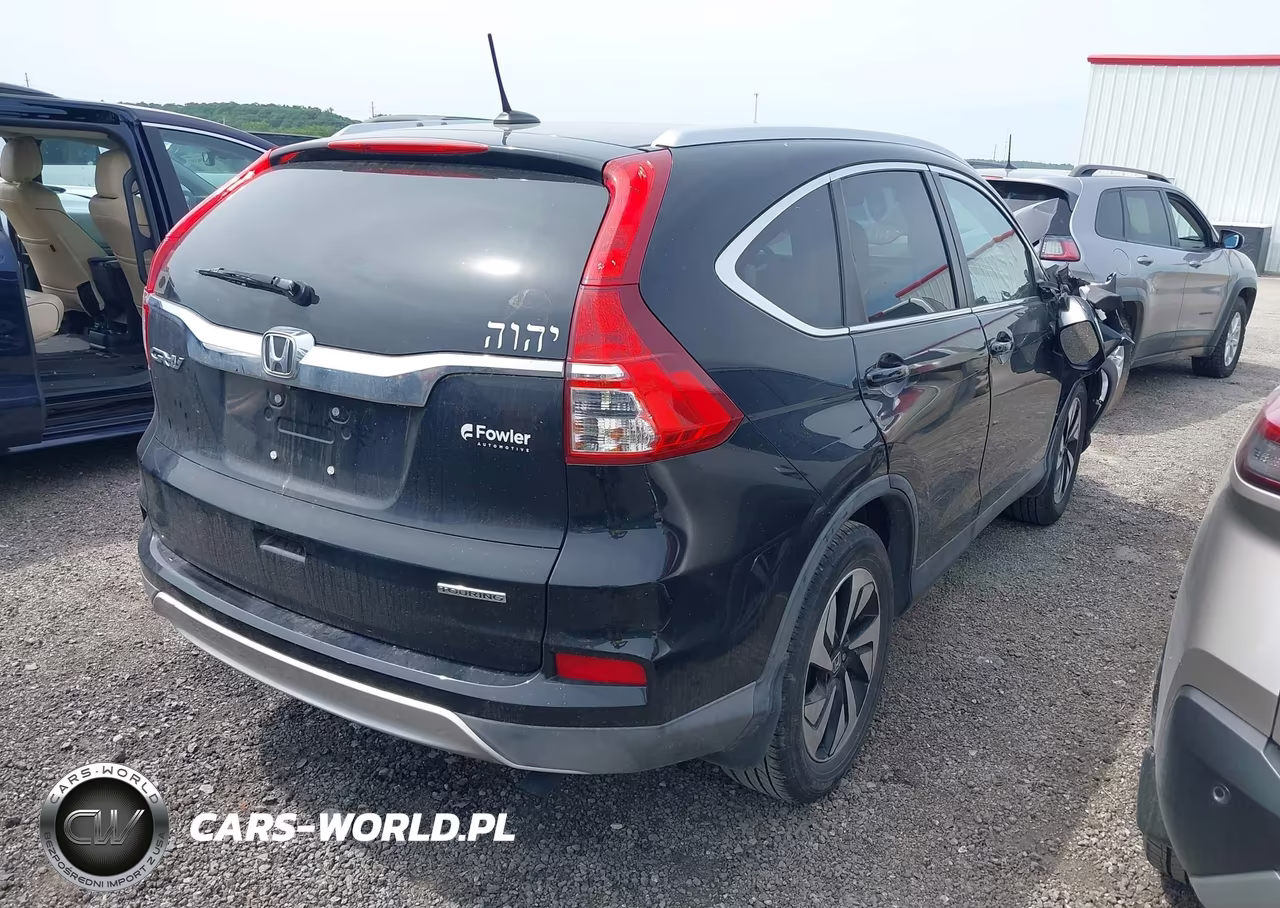 2016 Honda Cr-V Touring VIN:5J6RM3H95GL007593 - 4