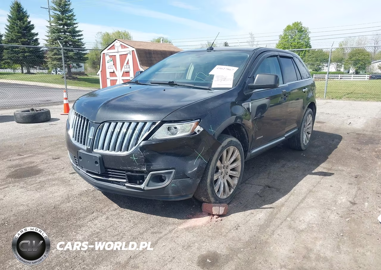 2011 Lincoln Mkx VIN:2LMDJ8JK6BBJ02465 - 2