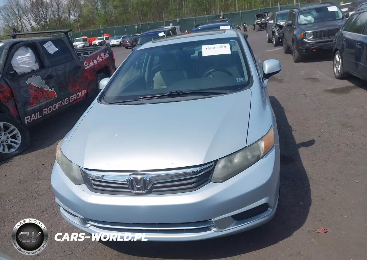 2012 Honda Civic Ex VIN:19XFB2F84CE373518 - 12
