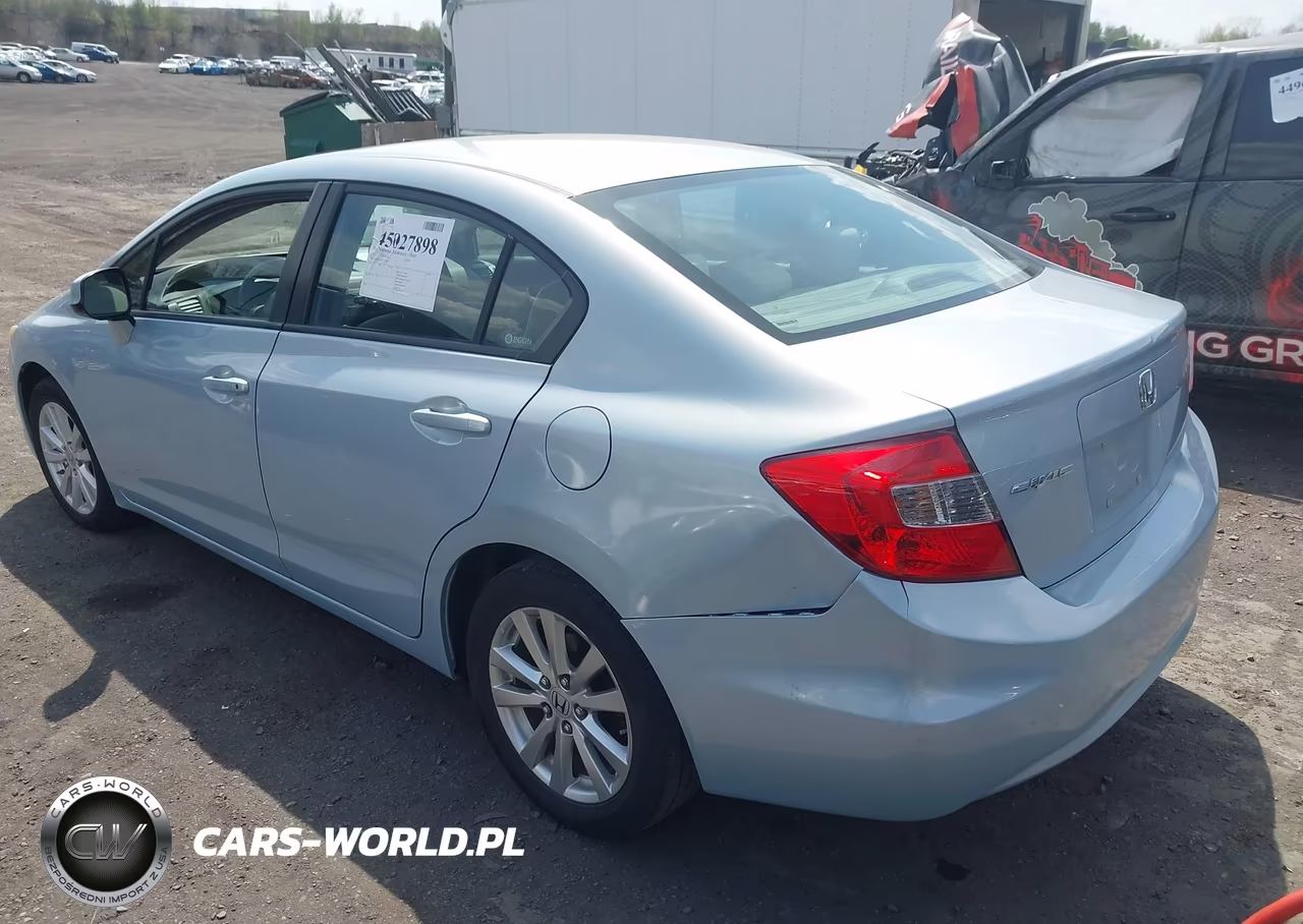 2012 Honda Civic Ex VIN:19XFB2F84CE373518 - 3