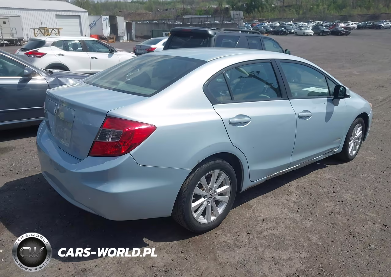 2012 Honda Civic Ex VIN:19XFB2F84CE373518 - 4