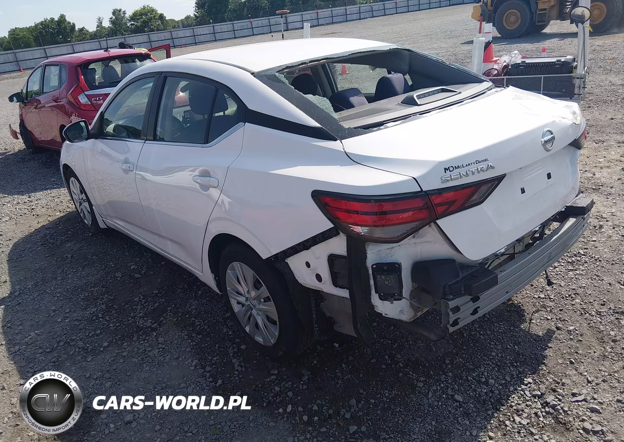 2020 Nissan Sentra S Xtronic Cvt VIN:3N1AB8BV6LY224800 - 3