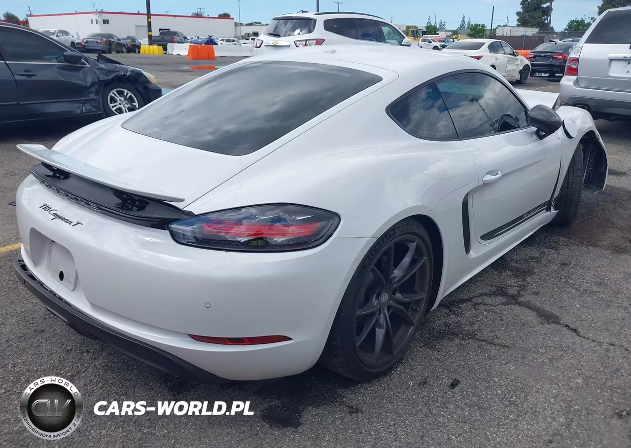 2022 Porsche 718 Cayman T VIN:WP0AA2A80NS255292 - 4