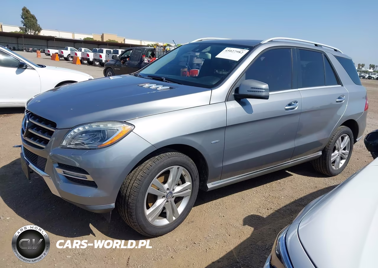 2012 Mercedes-Benz Ml 350 4Matic VIN:4JGDA5HB9CA079342 - 2