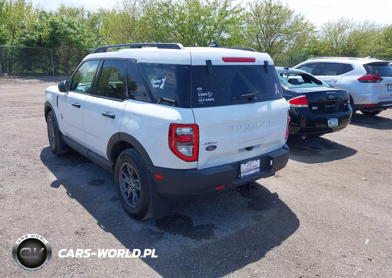 2021 Ford Bronco Sport Big Bend VIN:3FMCR9B68MRA20295 - 3
