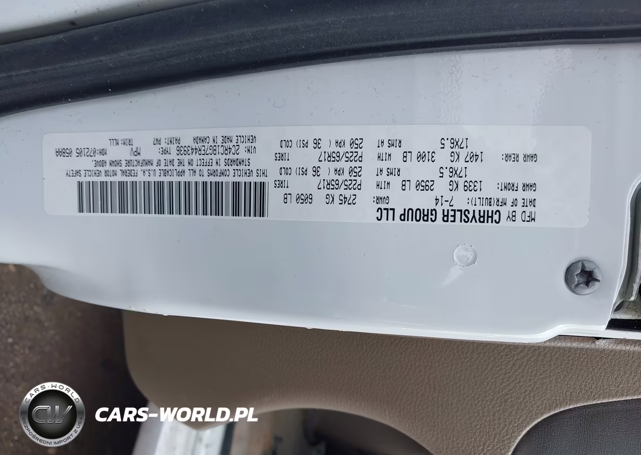 2014 Chrysler Town & Country Touring VIN:2C4RC1BG7ER443936 - 9