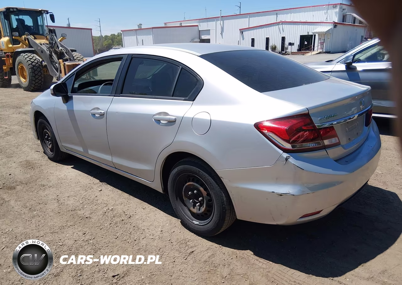 2014 Honda Civic Lx VIN:19XFB2F59EE263153 - 3