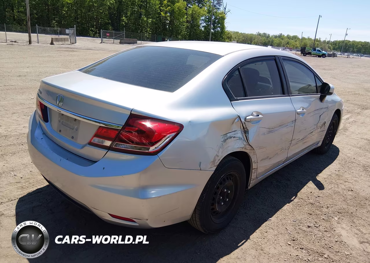 2014 Honda Civic Lx VIN:19XFB2F59EE263153 - 4