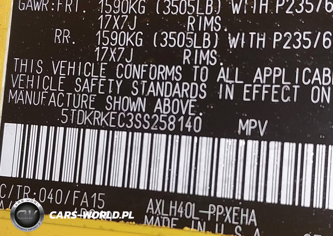 2025 Toyota Sienna Le VIN:5TDKRKEC3SS258140 - 9