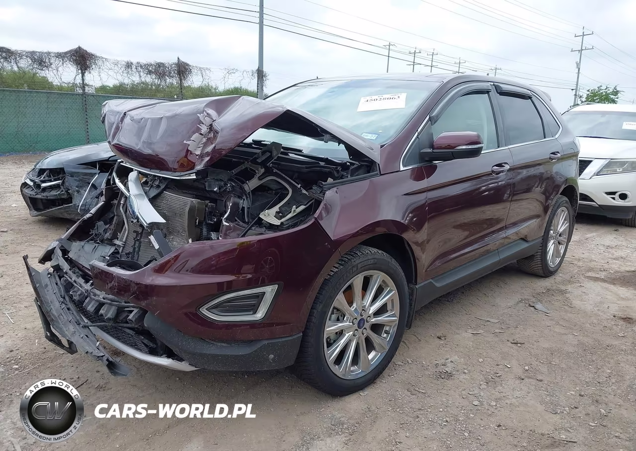 2018 Ford Edge Titanium VIN:2FMPK3K94JBC06505 - 2