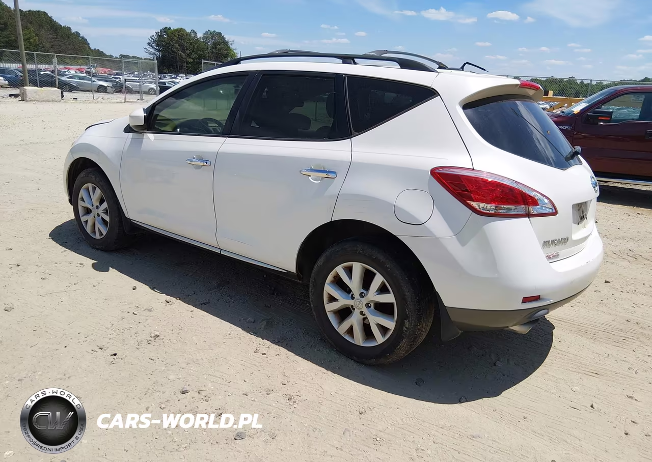 2012 Nissan Murano Sv VIN:JN8AZ1MU7CW121885 - 3