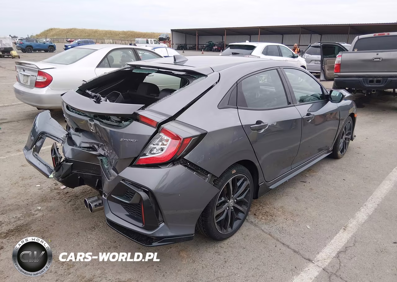 2021 Honda Civic Sport VIN:SHHFK7H4XMU415434 - 4