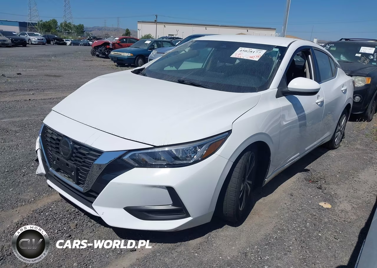 2022 Nissan Sentra Sv Xtronic Cvt VIN:3N1AB8CV7NY314541 - 2
