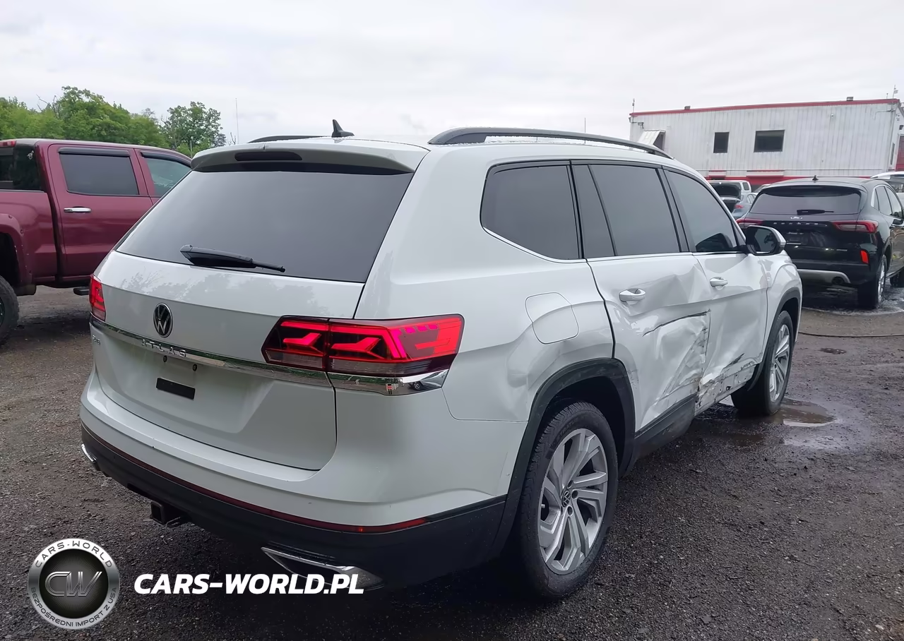 2022 Volkswagen Atlas 3.6L V6 Se W-Technology VIN:1V2JR2CAXNC532449 - 4