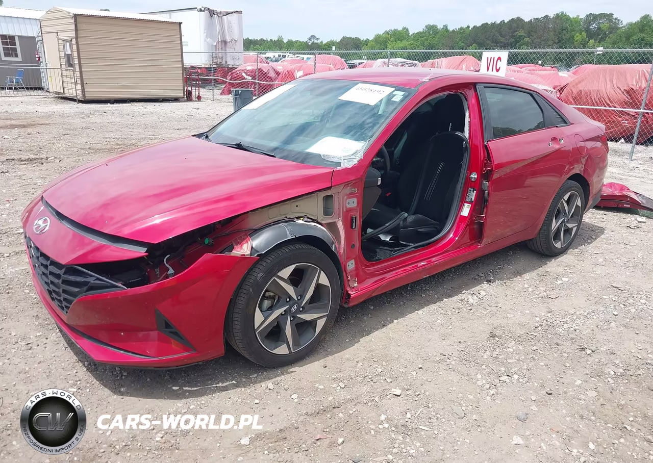 2023 Hyundai Elantra Sel VIN:KMHLS4AG3PU485498 - 2
