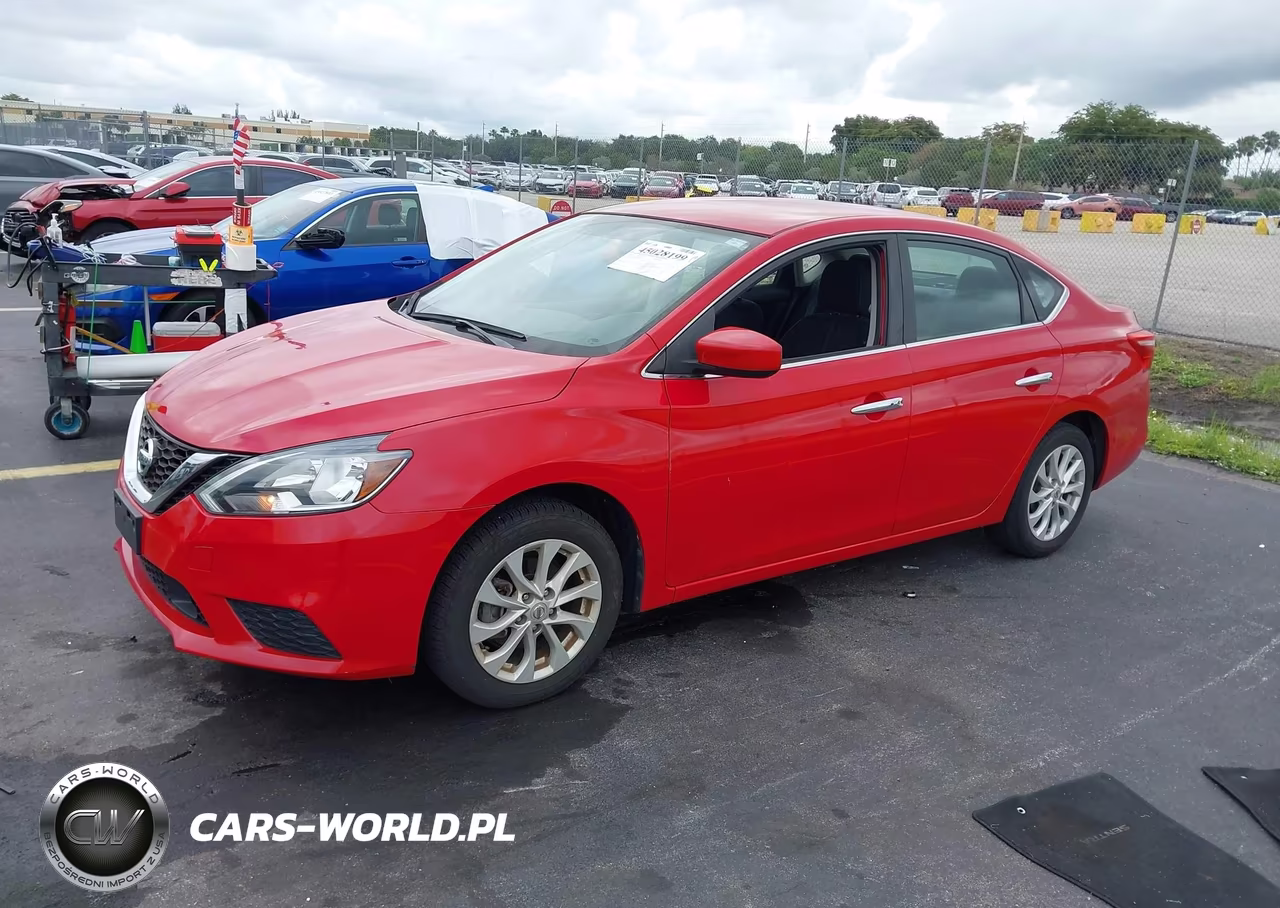 2018 Nissan Sentra Sv VIN:3N1AB7AP6JL660327 - 2