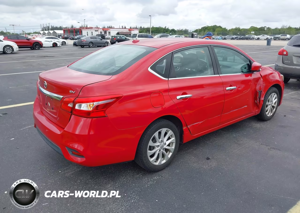 2018 Nissan Sentra Sv VIN:3N1AB7AP6JL660327 - 4