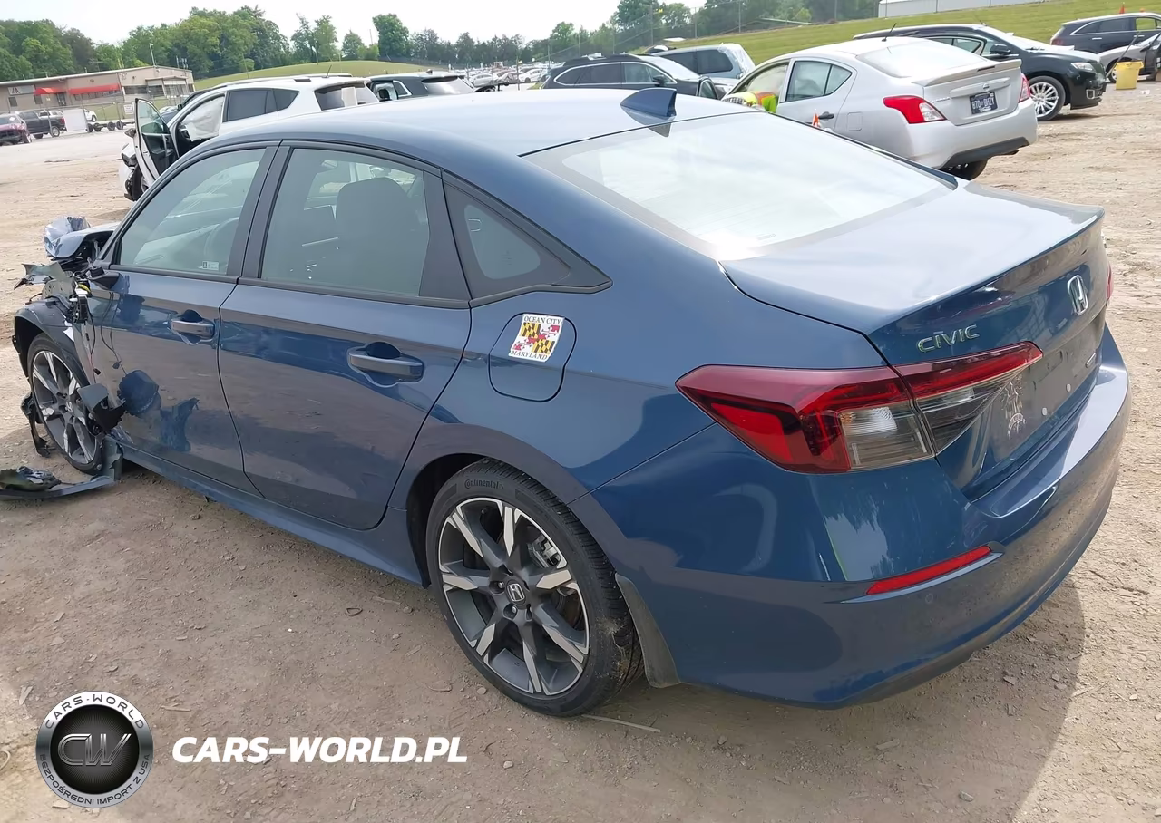 2025 Honda Civic Hybrid Sport-Sport Touring VIN:2HGFE4F84SH338078 - 3