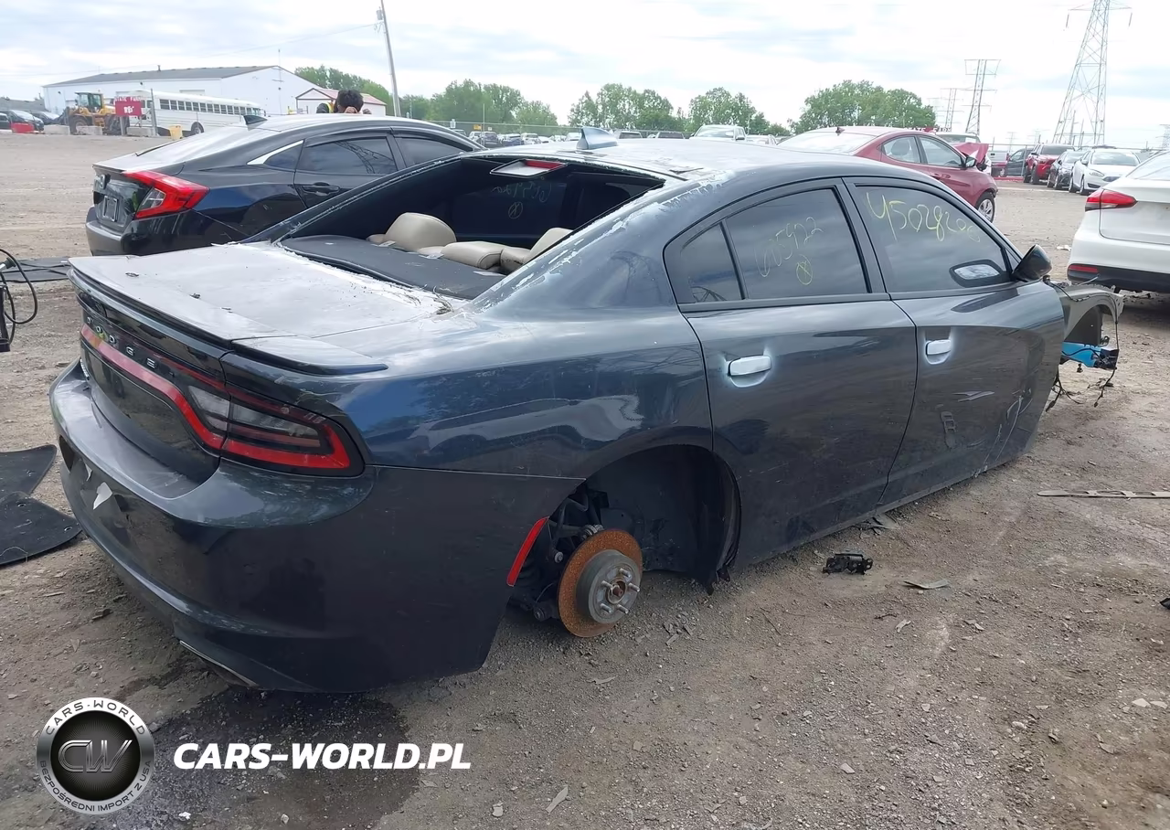 2019 Dodge Charger Sxt Rwd VIN:2C3CDXBG2KH605922 - 4